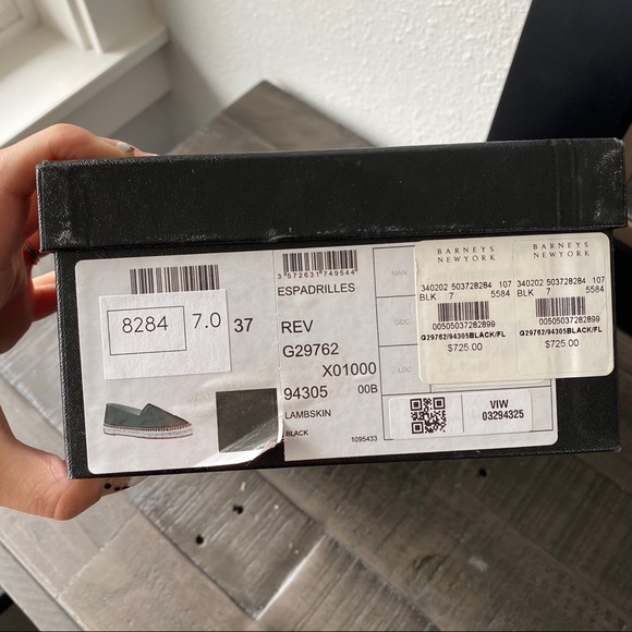 CHANEL Black Leather Espadrilles - Picture 7 of 7